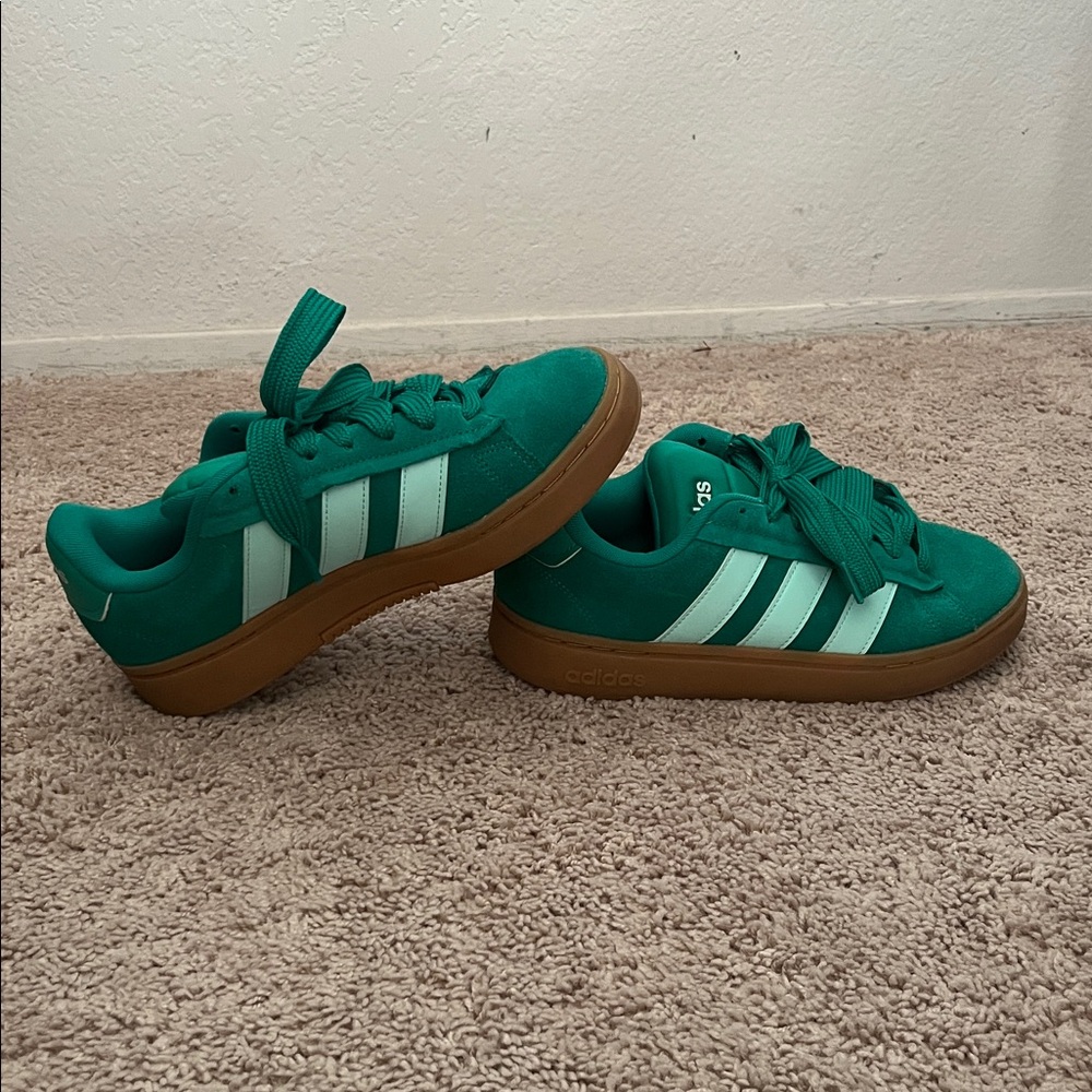Adidas Green Shoes